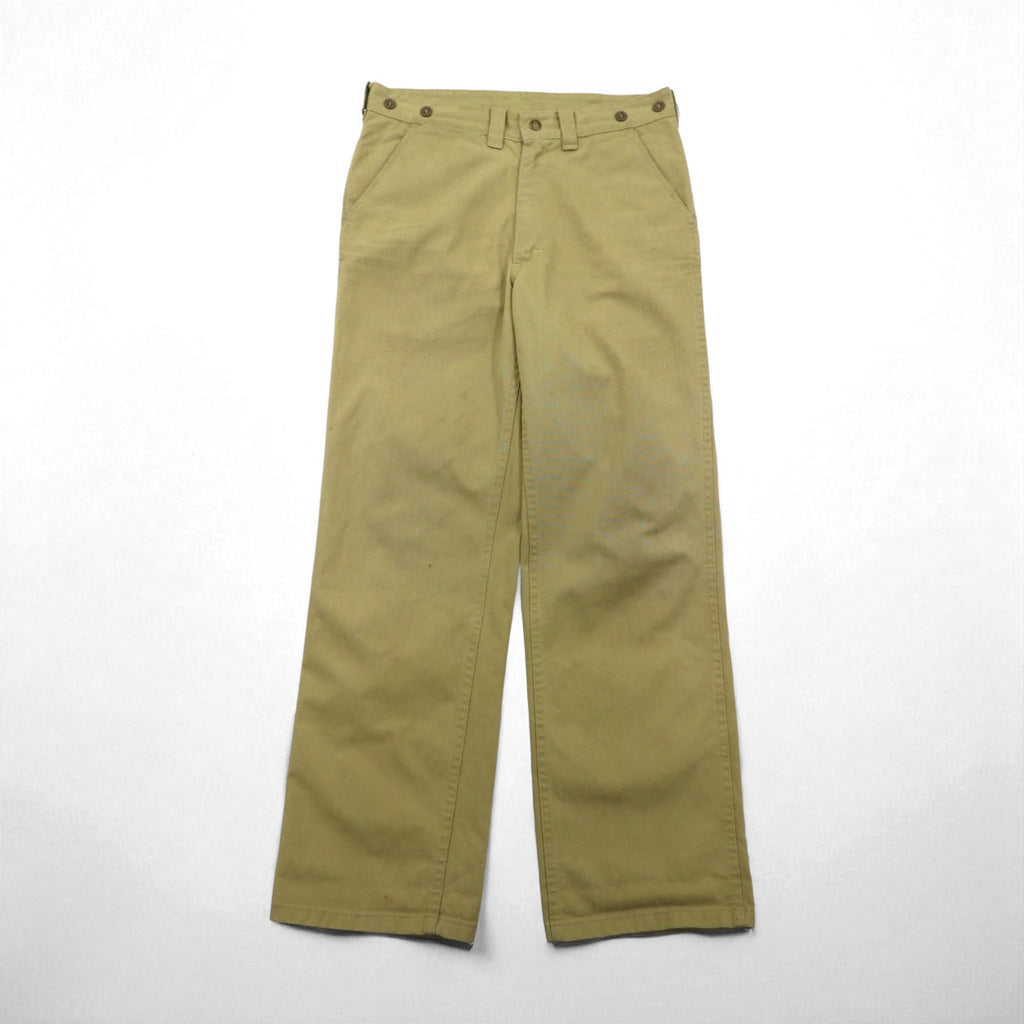 FILSON 90s Made in USA Tin Cloth Chino Pants, Size M, Suspender Buttons, CCFILSON CO.