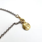 Sacai x Carhartt WIP 23AW Heart Logo Charm Necklace 23-0621S Brass Gold Silver