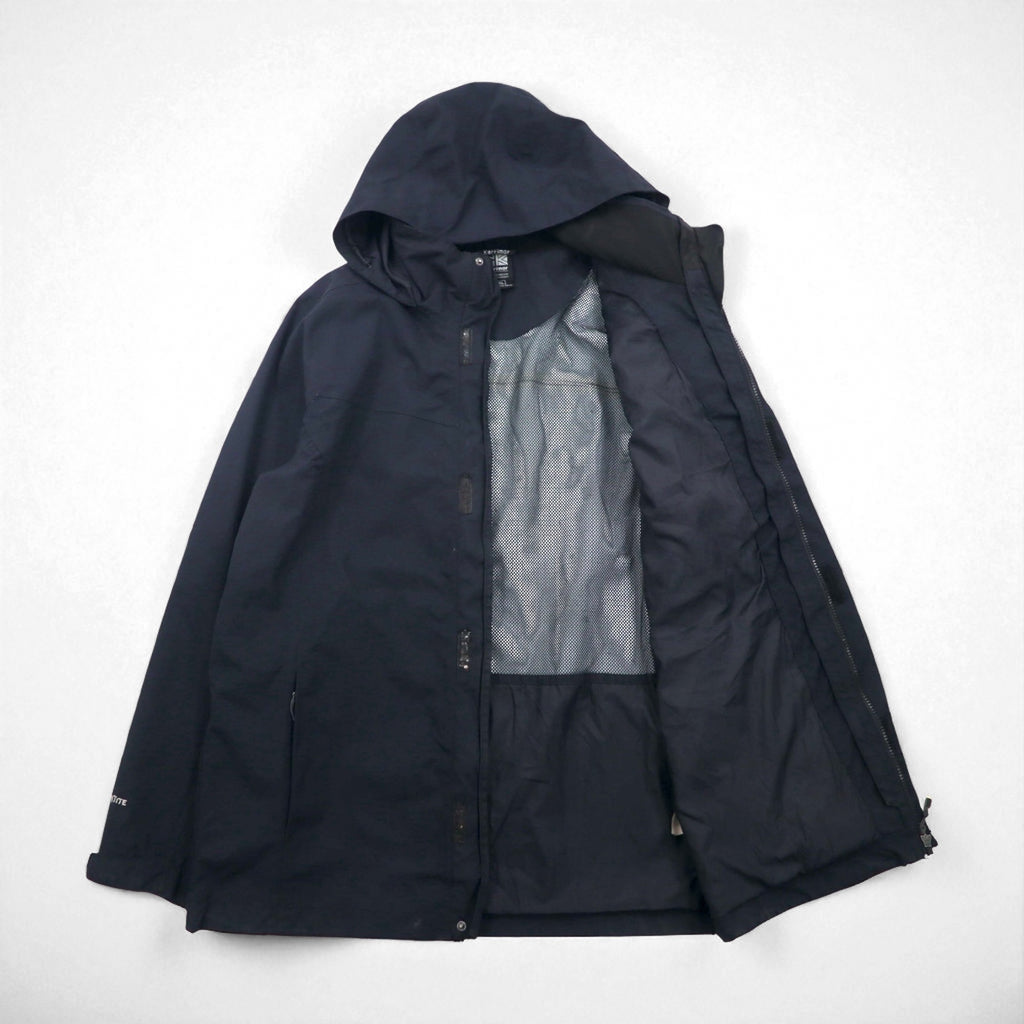 karrimor マウンテンパーカー XL ブラック 防水 WEATHERTITE フード収納 ドローコード A91671