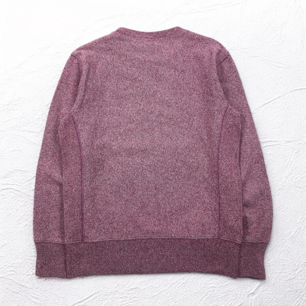 Champion Reverse Weave Sweatshirt M Red Single Color Tag Reprint Made in Turkey
