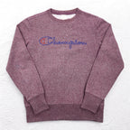 Champion Reverse Weave Sweatshirt M Red Single Color Tag Reprint Made in Turkey