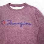 Champion Reverse Weave Sweatshirt M Red Single Color Tag Reprint Made in Turkey