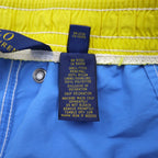 POLO RALPH LAUREN 水陸両用 スイム ショートパンツ ハーフパンツ L ブルー ナイロン スモールポニー刺繍