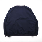 PEPSI 90年代 ピステ ナイロン プルオーバー ジャケット XL ネイビー 防水 ワンポイント刺繡 Wear Guard
