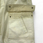 Schott Fireman Jacket Duck Work Jacket Coverall XL Beige Padded Quilted Liner