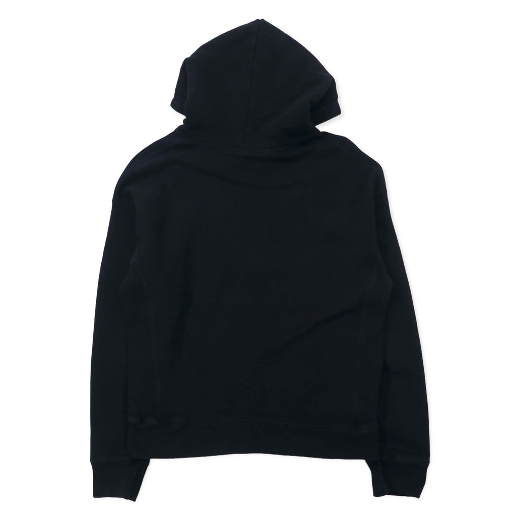 Champion リバースウィーブ プルオーバーパーカー XL ブラック コットン 裏起毛 青単タグ 復刻 ホンジュラス製