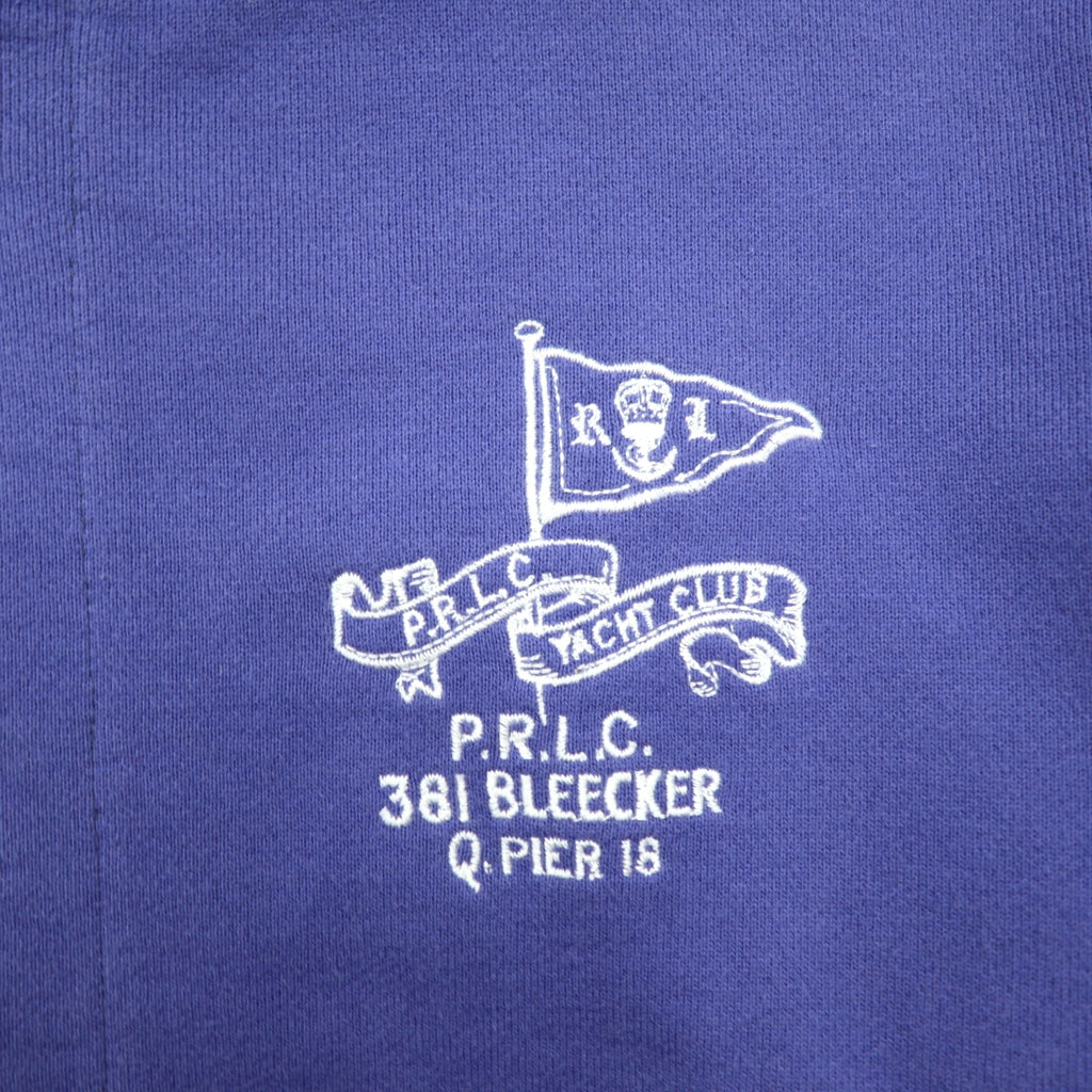 Polo by Ralph Lauren Full Zip Hoodie M Blue Cotton PRLC 381 BLEECKER
