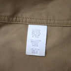 FILSON USA Made TIN CLOTH FIELD HUNTING COAT Hunting Jacket 2XL Beige Oiled Cotton Tin Cloth Field Coat 11010088