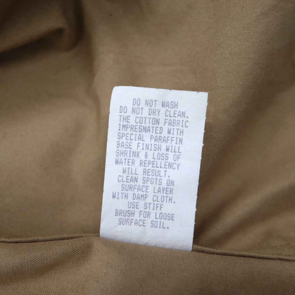 FILSON USA Made TIN CLOTH FIELD HUNTING COAT Hunting Jacket 2XL Beige Oiled Cotton Tin Cloth Field Coat 11010088