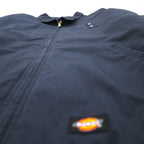 Dickies Harrington Work Jacket, Zip-Up Blouson, XL, Navy