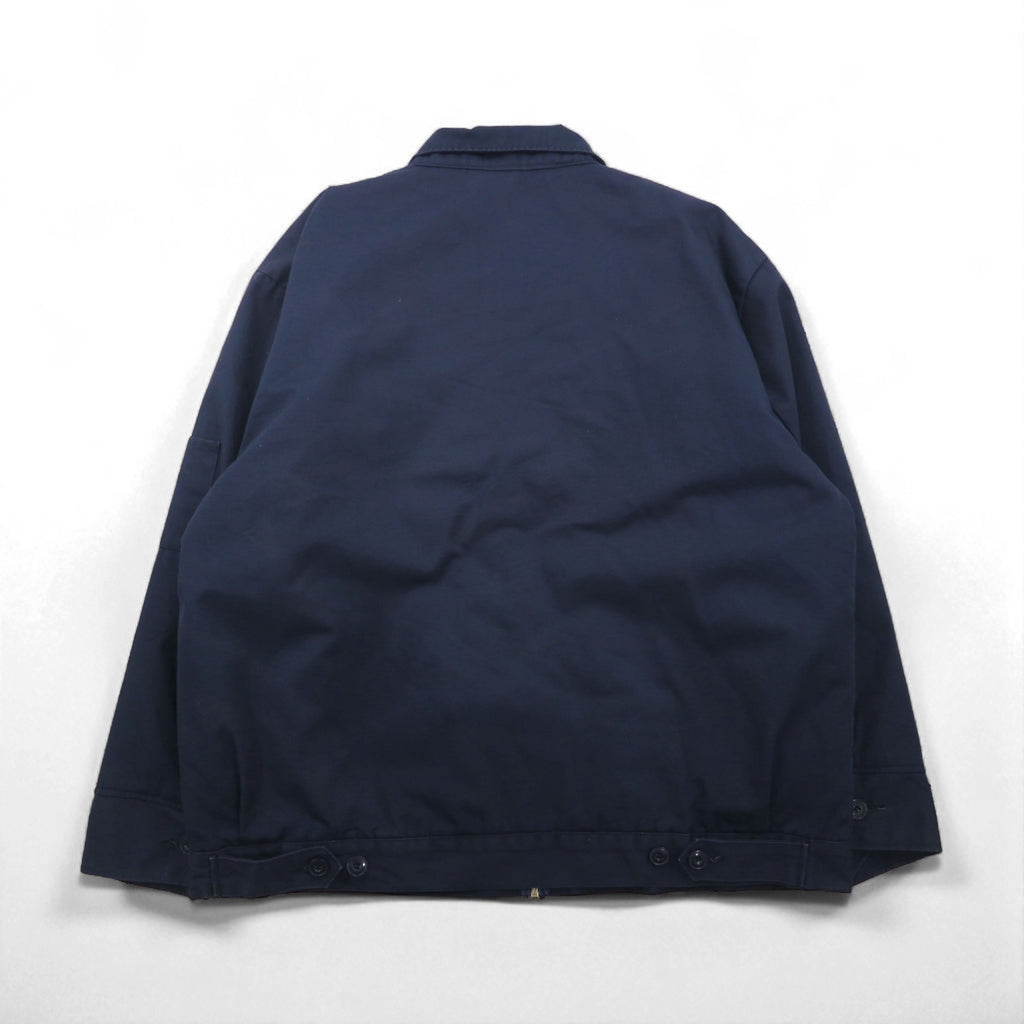 Dickies Harrington Work Jacket, Zip-Up Blouson, XL, Navy
