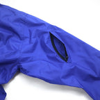 GAP 00s Old Gap Ripstop Shell Jacket L Blue Polyester Waterproof Retractable Hood