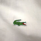 LACOSTE 80s Reversible Swing Top Harrington Jacket XL Navy Beige Check One Point Logo
