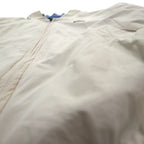 LACOSTE 80s Reversible Swing Top Harrington Jacket XL Navy Beige Check One Point Logo