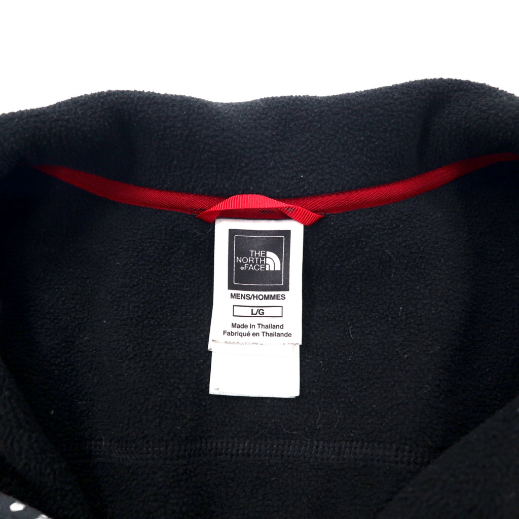 THE NORTH FACE Stealth Jacket Softshell Jacket L Black Polyester Fleece Liner US Standard TKA stealth