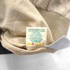 LACOSTE 80s Reversible Swing Top Harrington Jacket XL Navy Beige Check One Point Logo