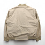 LACOSTE 80s Reversible Swing Top Harrington Jacket XL Navy Beige Check One Point Logo