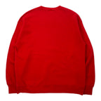 Lee SPORT USA Made 90s NHL Print Sweatshirt L Red Cotton Detroit Red Wings Big Size