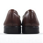 Salvatore Ferragamo Gancini Horsebit Loafers, Size 26cm, Leather and Metal, UR37761, Made in Italy