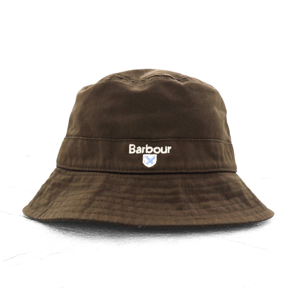 Barbour Bush Hat Bucket Hat M Khaki Cotton MHA0615OL51