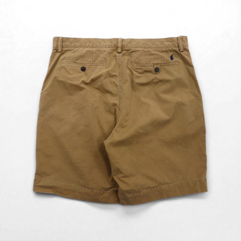 POLO RALPH LAUREN Polo Chino Classic Cotton Twill Shorts Half Pants L Beige Stretch