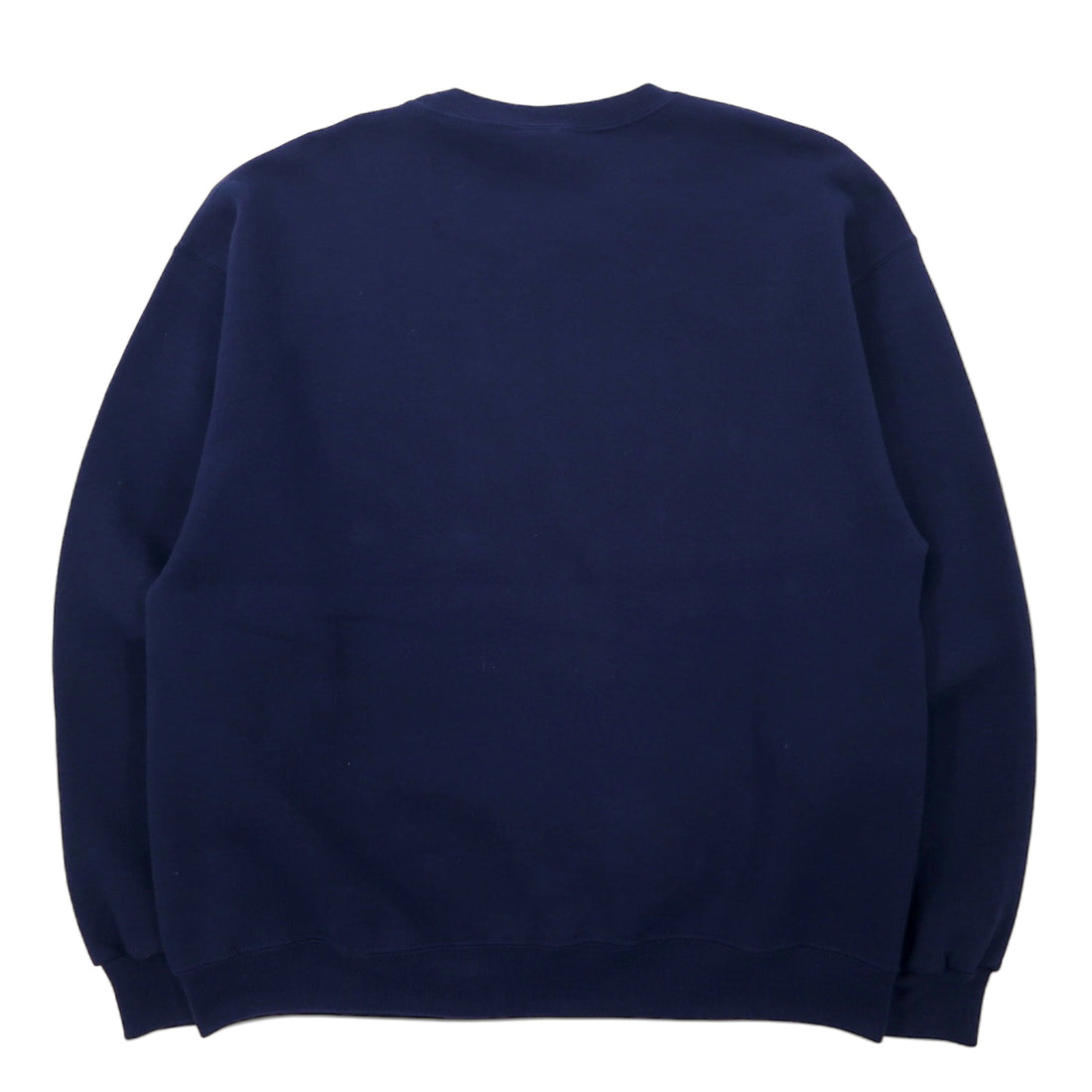 RUSSEL ATHLETIC 00s College Print Sweatshirt L Navy Cotton NEVADA Made in El Salvador