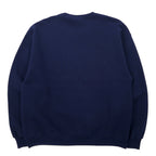 RUSSEL ATHLETIC 00s College Print Sweatshirt L Navy Cotton NEVADA Made in El Salvador