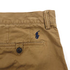 POLO RALPH LAUREN Polo Chino Classic Cotton Twill Shorts Half Pants L Beige Stretch