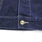 Sean John 90s Rigid Denim Jacket, Size L, Indigo and Blue