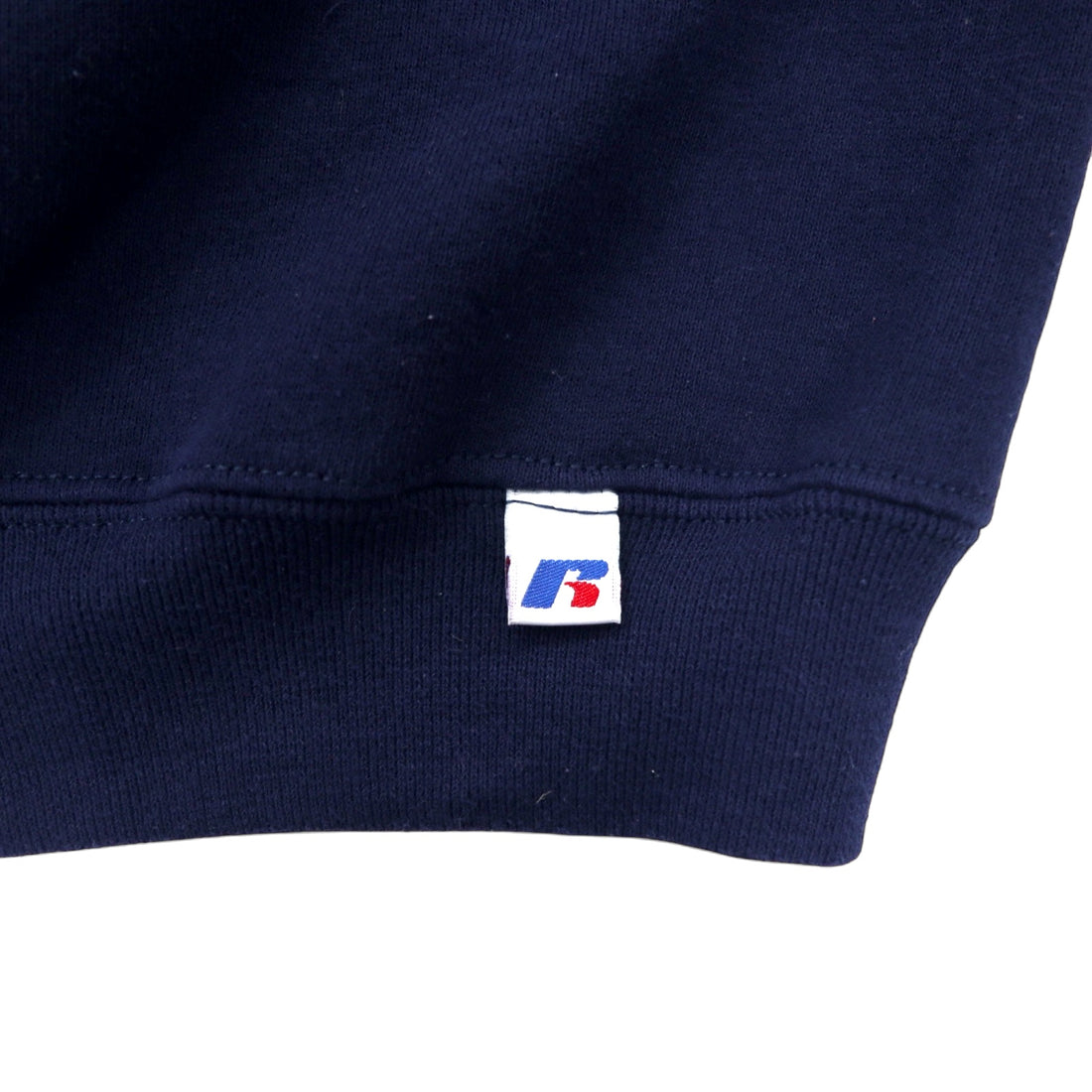 RUSSEL ATHLETIC 00s College Print Sweatshirt L Navy Cotton NEVADA Made in El Salvador