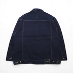 Sean John 90s Rigid Denim Jacket, Size L, Indigo and Blue