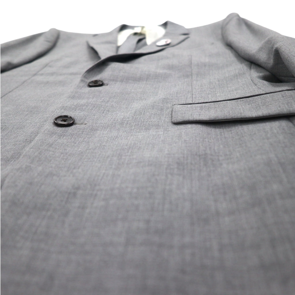 International Gallery BEAMS 2B Suit Set Up M Gray Wool 4117-0733-819