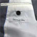 International Gallery BEAMS 2B Suit Set Up M Gray Wool 4117-0733-819