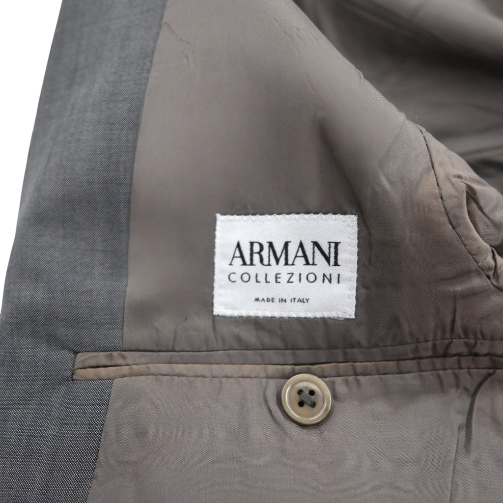 ARMANI COLLEZIONI Italian-made tailored jacket, size S, gray wool