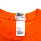 HARLEY DAVIDSON USA made logo print T-shirt L orange cotton SMITH BROTHERS double-sided print Hanes BEEFY-T