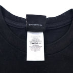 HARLEY DAVIDSON Logo Print T-Shirt L Black Cotton Double Sided Print EL PASO TEXAS Made in Nicaragua