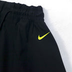 NIKE Mesh Skirt M Black Yellow Logo Print AS W NSW SKIRT MESH CU4031-017