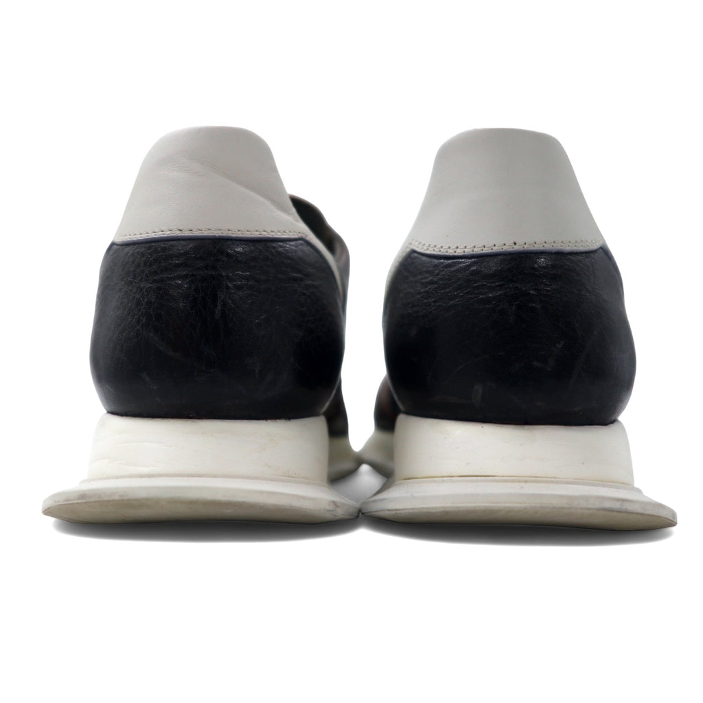 Rick Owens Runner Sneakers 25cm Black Brown Leather Black Vintage Runner Sneakers 19 S2811