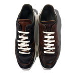 Rick Owens Runner Sneakers 25cm Black Brown Leather Black Vintage Runner Sneakers 19 S2811