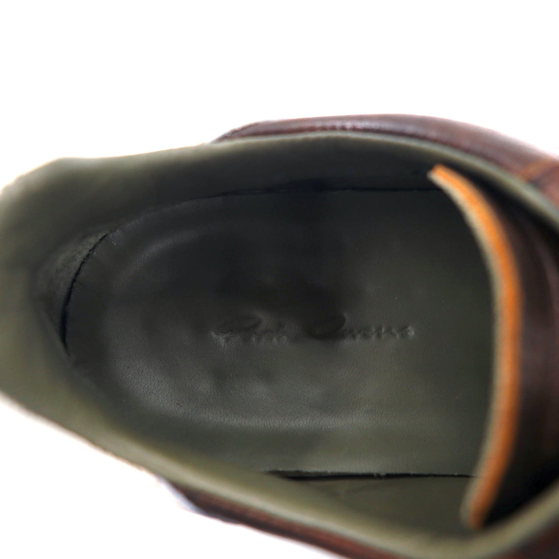 Rick Owens Runner Sneakers 25cm Black Brown Leather Black Vintage Runner Sneakers 19 S2811
