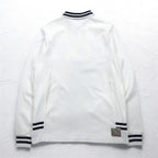 TOMMY HILFIGER リブライン ラガーシャツ L ホワイト コットン ナンバリング VINTAGE FIT