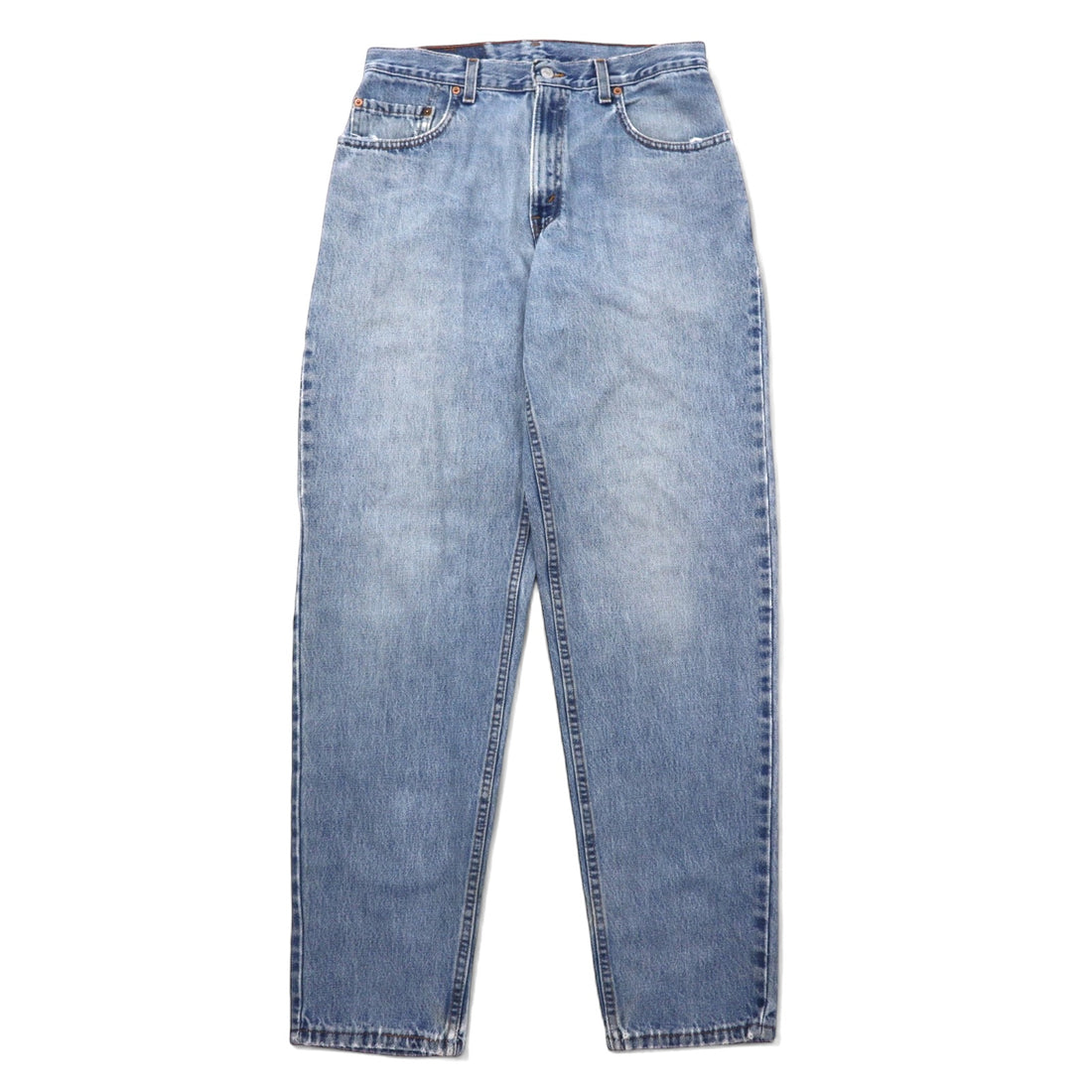 日本然リトテ-古着オンライン-Levi's USA製 90年代 560 ルーズフィット テーパード デニムパンツ 32 ブルー コットン ジッパーフライ 560-4891-Levi's USA Made 90's 560 Loose Fit Tapered Denim Pants 32 Blue Cotton Zipper Fly 560-4891