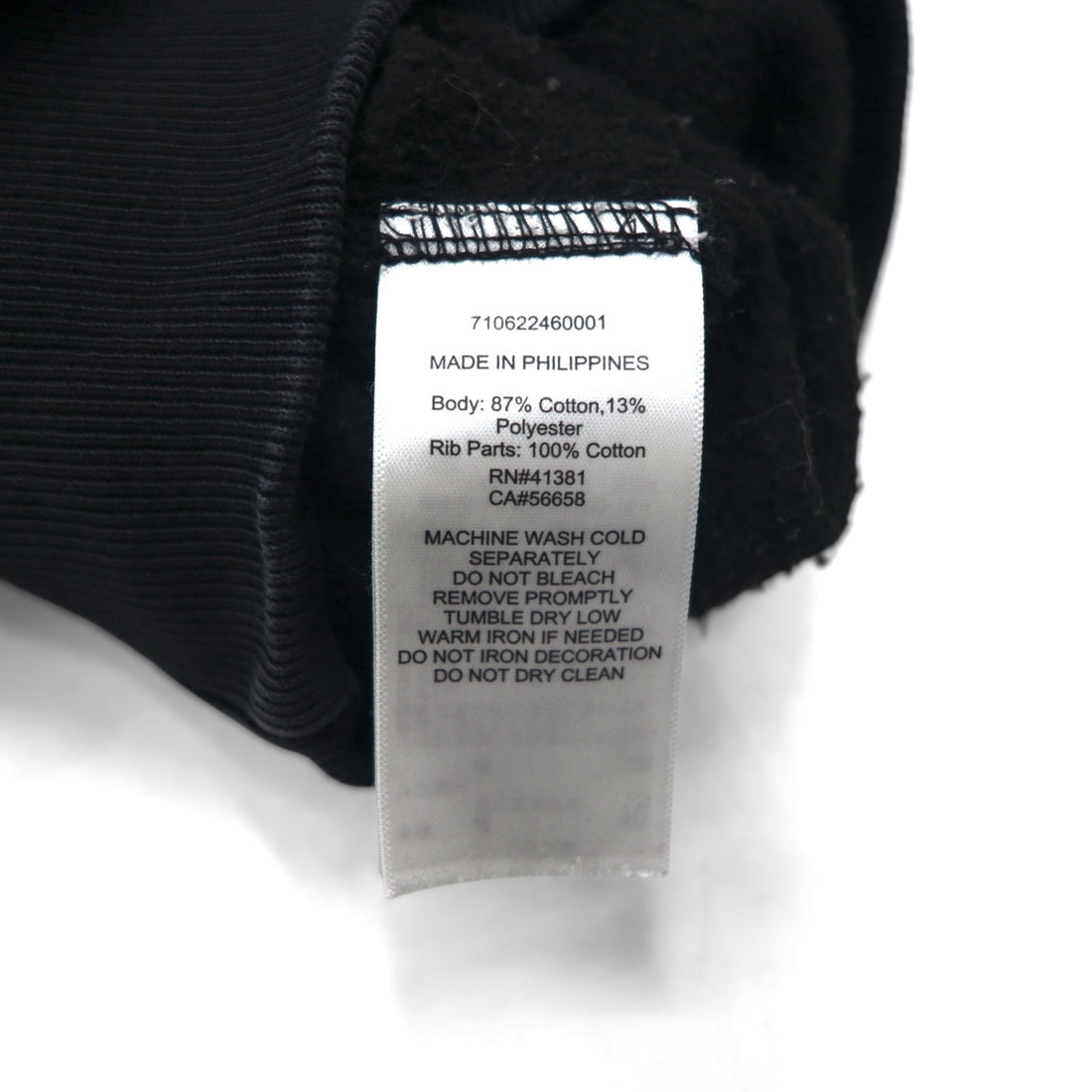 Polo Ralph Lauren Vintage V-Neck Sweatshirt, Size S, Black, 105TH NAVAL STA