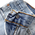 Levi's USA Made 90s 560 Loose Fit Tapered Denim Pants Size 32 Blue Cotton Zipper Fly 560-4891