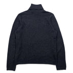 LAUREN RALPH LAUREN PETITE Cashmere Turtleneck Knit Sweater S Grey