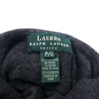 LAUREN RALPH LAUREN PETITE Cashmere Turtleneck Knit Sweater S Grey
