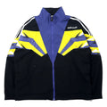 日本然リトテ-古着オンライン-adidas 90年代 トラックジャケット ジャージ L ブラック ポリエステル トレフォイルロゴ 銀タグ-adidas 90's Track Jacket Jersey L Black Polyester Trefoil Logo Silver Tag