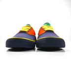 POLO RALPH LAUREN ソートン THORTON Ⅲ-NE キャンバス スニーカー 27cm マルチカラー ロゴワッペン 01087