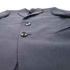 ARMANI COLLEZIONI Italian-made suit, size S, navy wool, GIORGIO