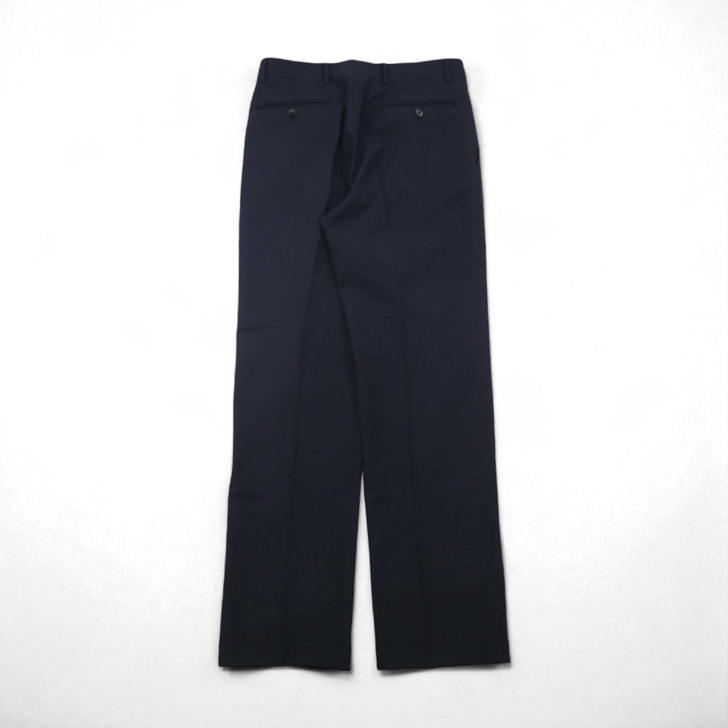 ARMANI COLLEZIONI Italian-made suit, size S, navy wool, GIORGIO